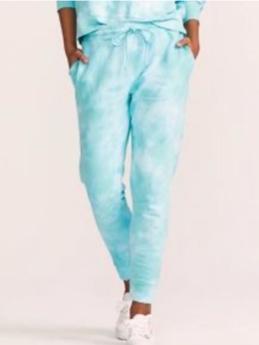 LoveShackFancy Blex Jogger Sweatpants Celadon Hand Dyed Size XS/S